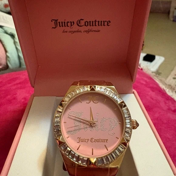 Juicy Couture Pink Watch with Crystal Accents Juicy Couture Women main image 3